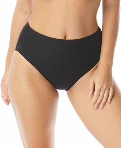 Shop Coco Reef Contours High-waist Bikini Bottoms Women's Swimsuit In Black
