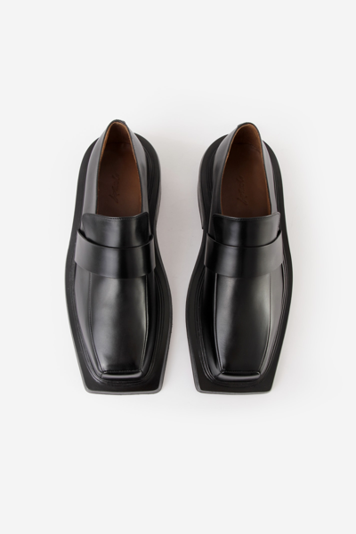 Shop Marsèll Cassettino Loafers In Black