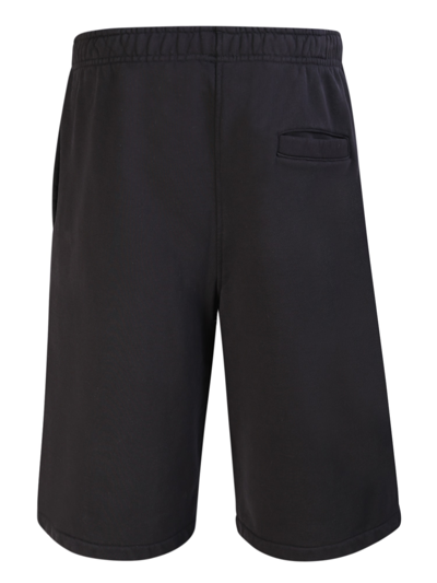 44 Label Group Logo-print Bermuda Shorts In Black