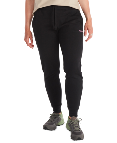 Shop Marmot Women's Logo Joggers In Black