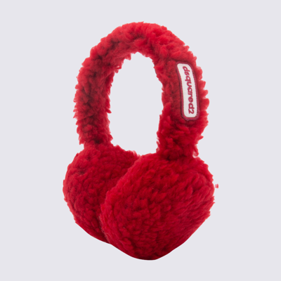 Shop Dsquared2 Red Ear Muffs