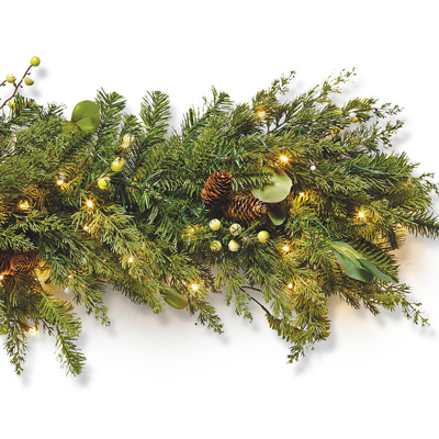 Shop Frontgate Majestic Holiday 9ft Corded Garland