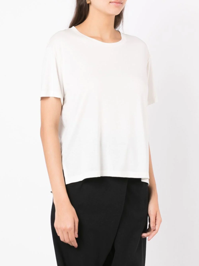Lenny Niemeyer Round-neck Short-sleeved T-shirt In White