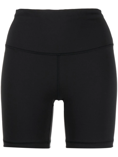 Lululemon Black Wunder Train High-waisted Training Shorts In Black