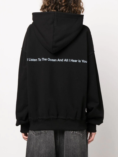 MISBHV SWAN GRAPHIC PRINT HOODIE 