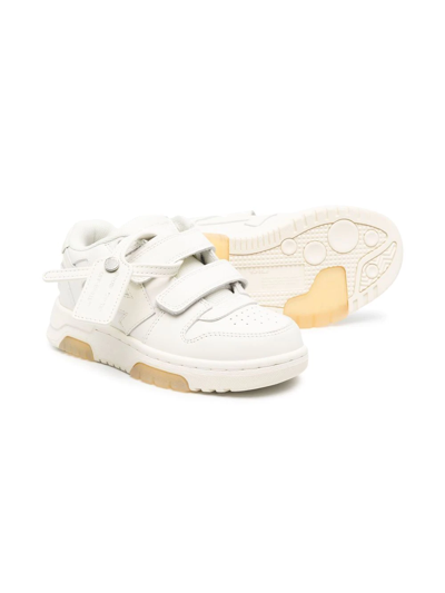 Shop Off-white Out Of Office Touch-strap Sneakers In White