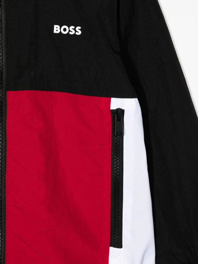 Bosswear Colour-block Sweatshirt In Black