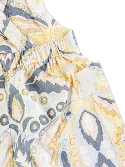 Cult Gaia Kenji Graphic-print Jumpsuit In White