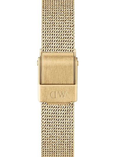 Daniel Wellington Quadro Pressed Evergold 20x26mm In White