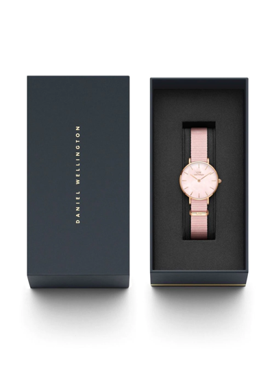 Shop Daniel Wellington Petite Coral 28 In Pink