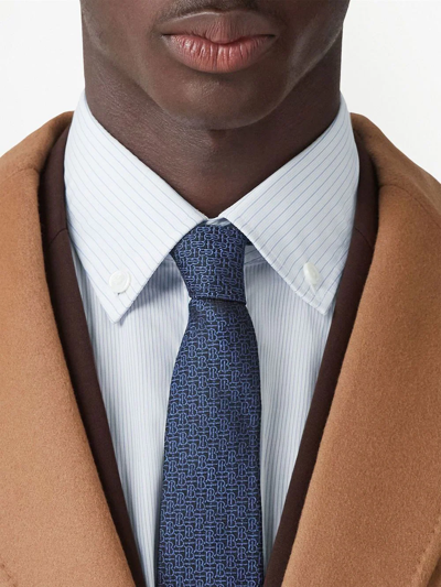 Shop Burberry Notched-lapel Single-breasted Coat In Neutrals