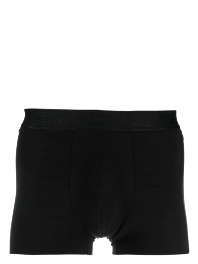 Wolford Logo-waistband Boxers Set Of 2 In Black