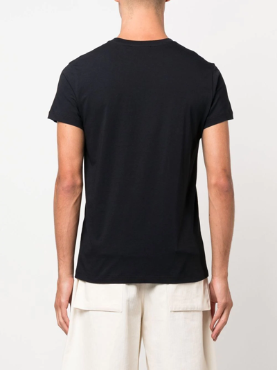 Jil Sander Short-sleeve Cotton T-shirt In Blue