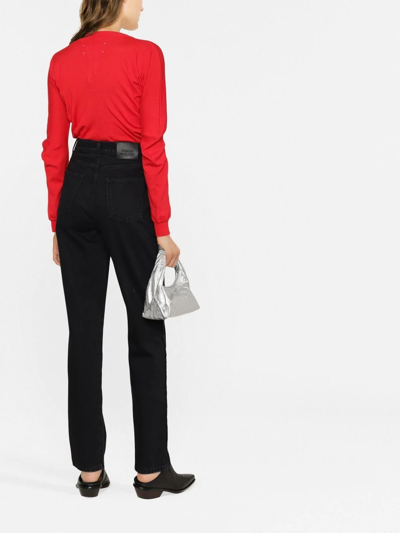 Alexander Mcqueen Straight-leg Jeans In Black