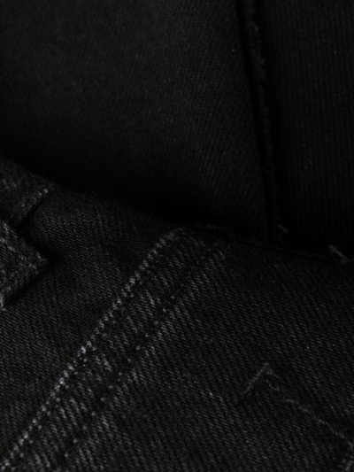 Alexander Mcqueen Straight-leg Jeans In Black