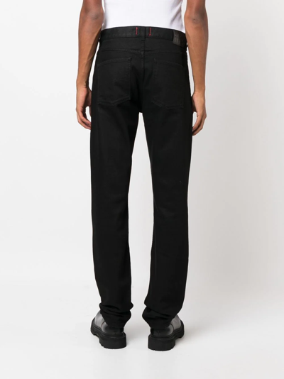 Shop Zadig & Voltaire Straight-leg Jeans In Black