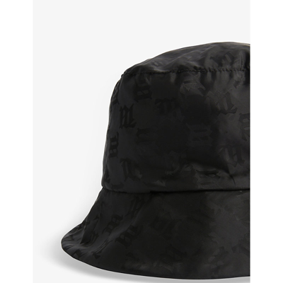 Misbhv All-over Monogram-pattern Bucket Hat In Black