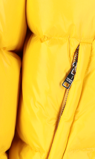 Prada Down Jacket With Logo