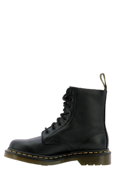 Shop Dr. Martens' Pascal Virginia Lace-up Boots In Nero