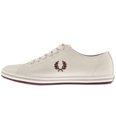 Fred Perry Kingston Leather Trainers White | ModeSens