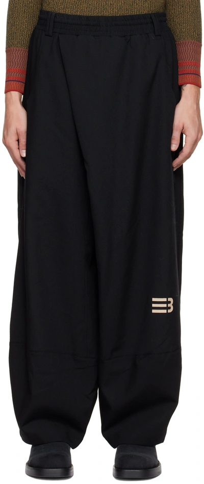 Namesake Black Lamar Wide Trousers | ModeSens
