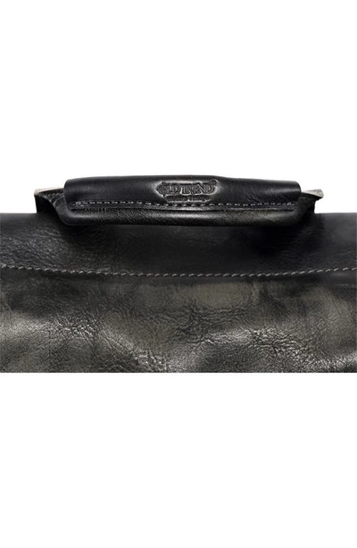 Old Trend Bryan Leather Backpack In Slate