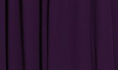 Love By Design Athen Plunging V-neck Maxi Dress In Blackberry Cordial