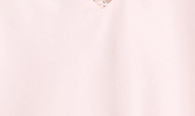 Flora By Flora Nikrooz Kit Lace Trim Satin Camisole & Shorts 2-piece Pajama Set In Pink