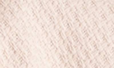 Saachi Waffle Drape Jacket In Pastel Pink
