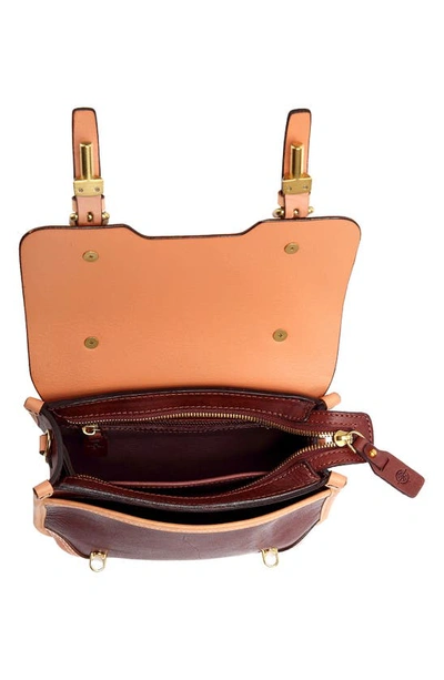 Shop Old Trend Alder Leather Mini Satchel In Brown