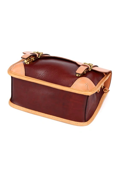 Shop Old Trend Alder Leather Mini Satchel In Brown