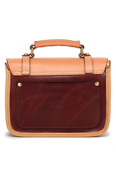 Shop Old Trend Alder Leather Mini Satchel In Brown