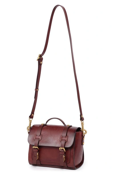 Shop Old Trend Ficus Leather Mini Satchel In Brown