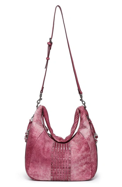 Shop Old Trend Dorado Leather Satchel In Orchid