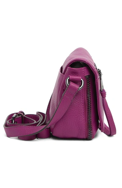 Shop Aimee Kestenberg Sorrento Leather Crossbody Bag In Iris