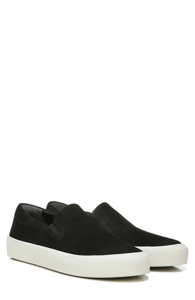 Shop Vince Ginelle Slip-on Sneaker In Black