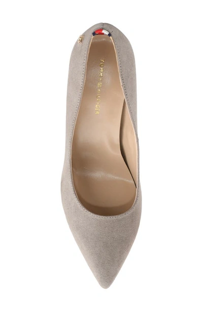 Shop Tommy Hilfiger Abilene Pump In Taupe