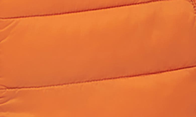 Cole Haan Men's Zip-front Puffer Vest In Orange