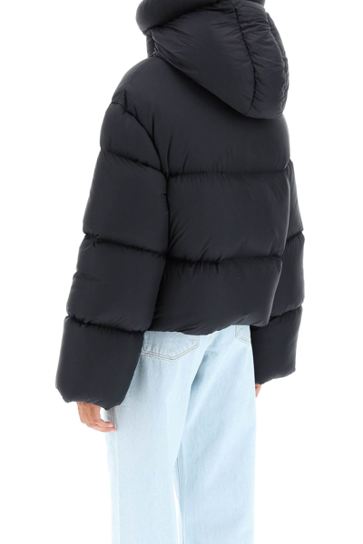 Ienki Ienki Kenny Quilted Nylon Cropped Puffer Jacket In Black | ModeSens