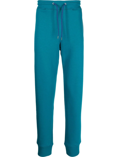 Shop Ps By Paul Smith Slim-fit Cotton Track Pants In Green