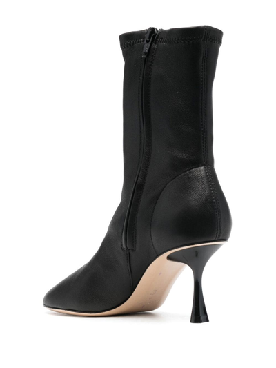 Shop Studio Amelia Spire 70mm Ankle Boots In Black