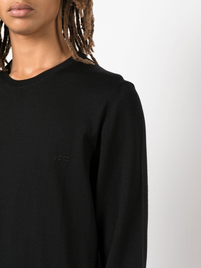 Hugo Boss Boss Sweaters In Black