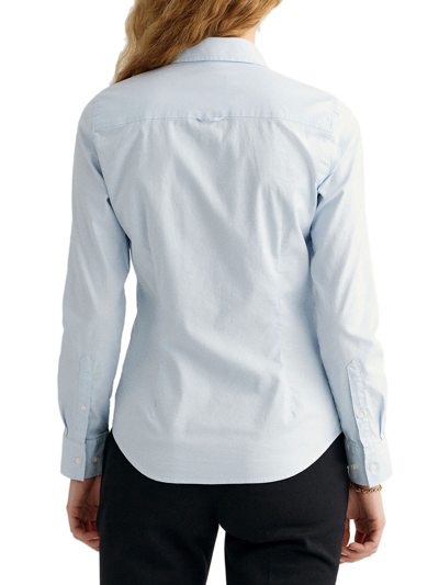 Shop Gant Women's Blue Other Materials Shirt