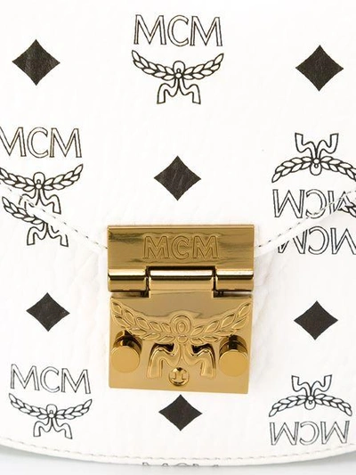 Shop Mcm Printed Logo Cross-body Bag