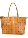 Mcm Reversible Liz Shopper In Visetos In Co