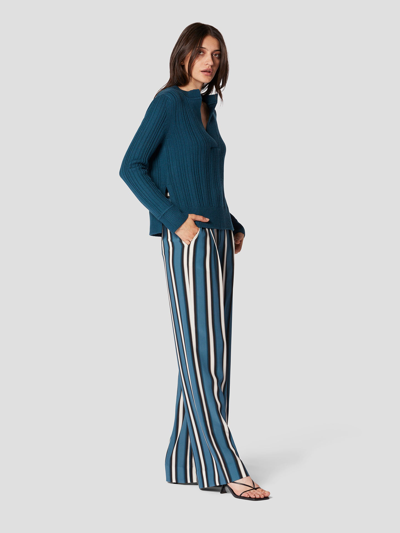 Shop Equipment Tuloma Wool Sweater In Blue Reflecting Pond