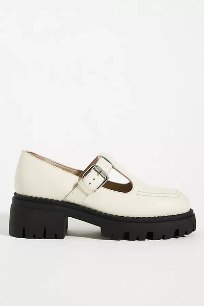 Shop Seychelles Luster Platform Loafers In White