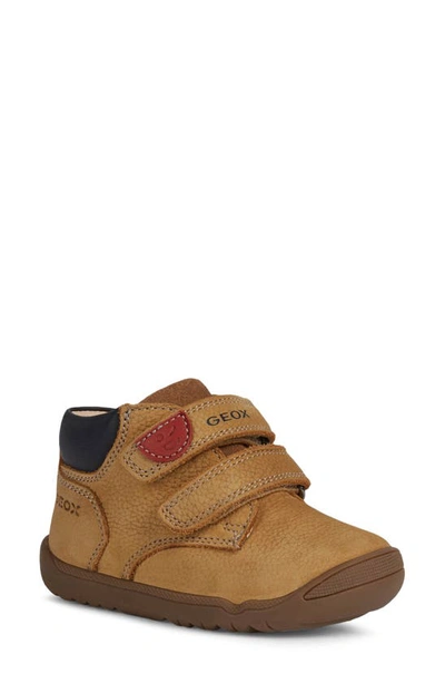 Shop Geox Macchia Bootie In Biscuit