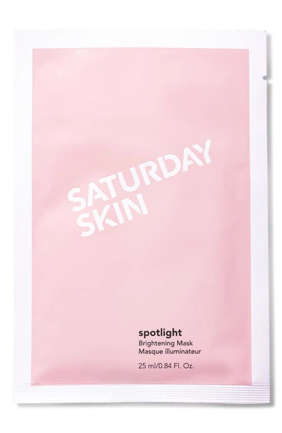 Saturday Skin Spotlight Brightening Sheet Mask, Set Of 5