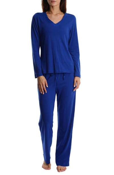 Shop Blis Long Pajamas In Blue